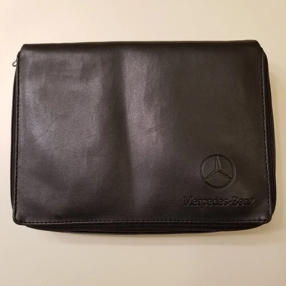 OEM Case Only Mercedes-Benz Holder Folio For Vehicle Owners Operator Manual/Book